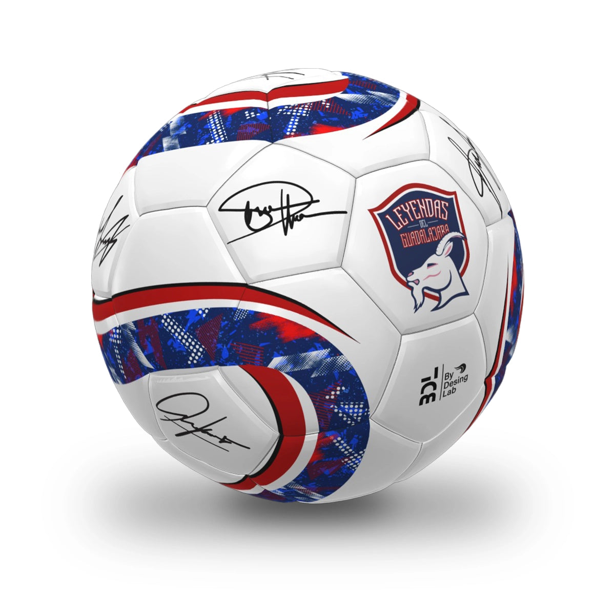 Balón de Colección Leyendas del Guadalajara - Autografiado por los Ídolos Imagen principal del producto